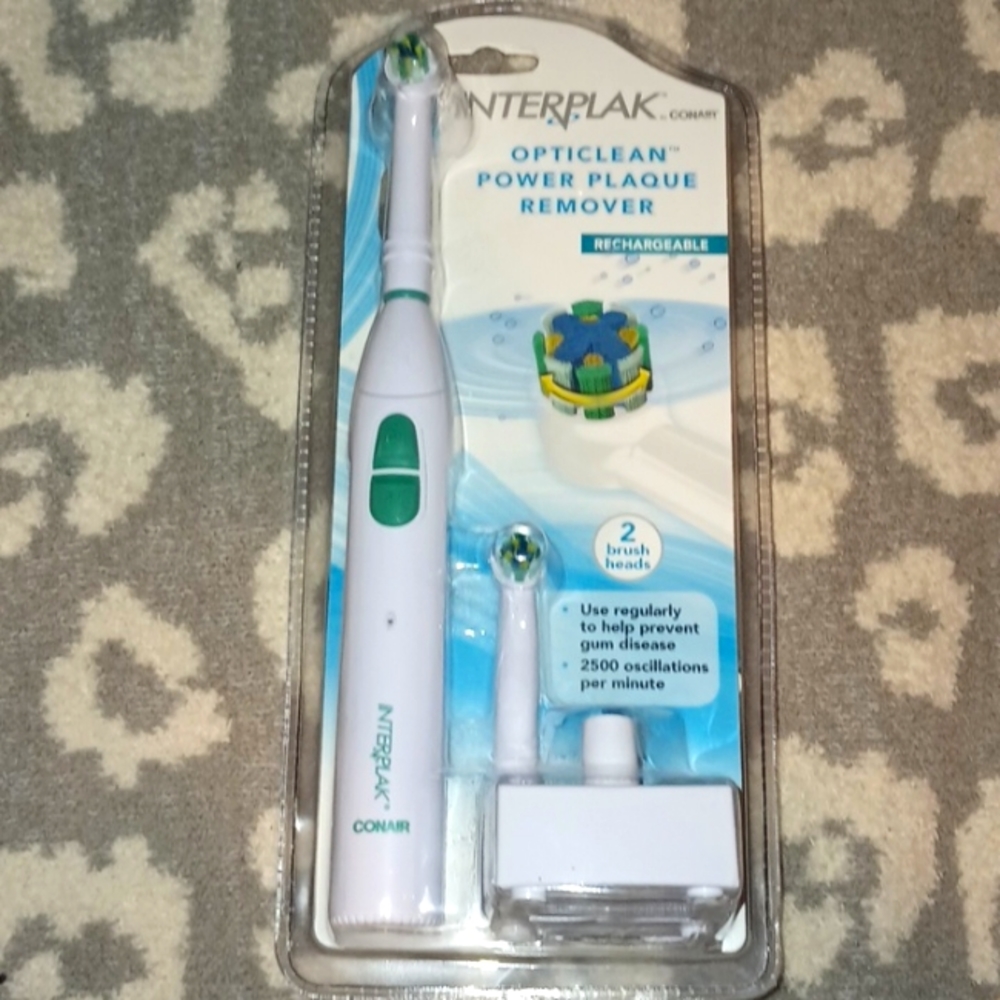 Plaque remover electric toothbrush